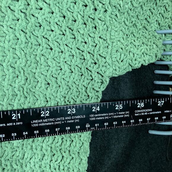 Sonoma Womens Sweater Green Knit Cardigan Open Front Large - Picture 8 of 12